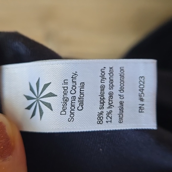 Athleta Navy Bootcut Yoga Pants - Picture 8 of 9